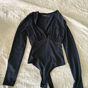 Black Long Sleeve Women's Top